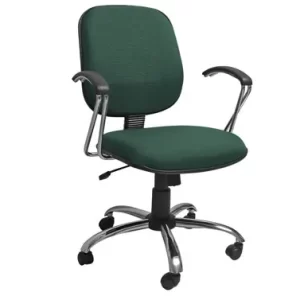 CADEIRA DIRETOR GIRATORIA COM KIT CROMADO