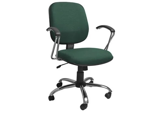 CADEIRA DIRETOR GIRATORIA COM KIT CROMADO