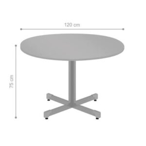 MESA DE REUNIAO REDONDA  TAM 120X75